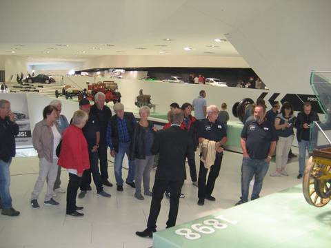 Jahresausflug Altersgruppe Mainhardt 2017 - Porsche Museum Stuttgart