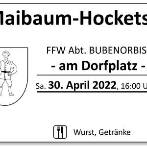 Maibaumhocketse der Abteilung Bubenorbis | 30.04.2022