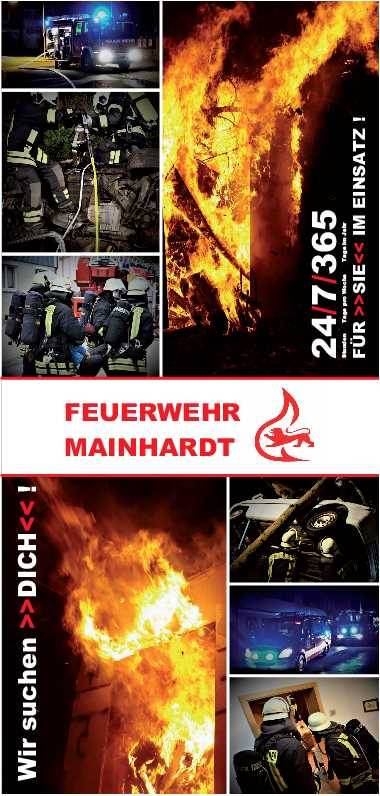 Flyer der Freiwilligen Feuerwehr Mainhardt